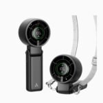 Quạt Cầm Tay AECOOLY Halo 02 5000mAh (7000rpm, 22H, 5-Speed Level Adjustment, Dual Air Channels)