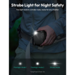 Quạt Đeo Thắt Lưng / Để Bàn AECOOLY High Velocity 2W (6000mAh/9000mAh, 5 Wind Speeds) - Ảnh 4