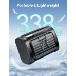 Quạt Đeo Thắt Lưng / Để Bàn AECOOLY High Velocity 2W (6000mAh/9000mAh, 5 Wind Speeds) - Ảnh 3