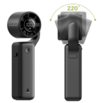 Quạt Cầm Tay AECOOLY AirGimbal (3500mAh, 17H, Display Screen, 11m/s, 15000RPM, 220° Adjustable, 5-Speed Turbo Wind) - Ảnh 9