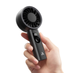 Quạt Cầm Tay AECOOLY Halo 04 (6000RPM, 5 Speed Settings, 20H, 3600mAh, 6m/s, Digital Display) - Ảnh 11