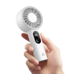 Quạt Cầm Tay AECOOLY Halo 04 (6000RPM, 5 Speed Settings, 20H, 3600mAh, 6m/s, Digital Display) - Ảnh 12