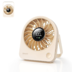 Quạt Để Bàn AECOOLY Chic 02 (2000mAh, 11H, 4-Adjustable Speed, LED Digital Display, 180° Adjustable Cooling) - Ảnh 10