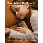 Máy Sưởi Cầm Tay Từ Tính Mini AECOOLY Glow 01 (15W Max Heating Power, 140°F, Digital Display, Digital Display, ±0.5°C Adjustment, Flashlight, 20000mAh, Heating Area 13.5in², IP65) - Ảnh 8