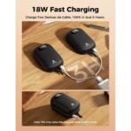 Máy Sưởi Cầm Tay Từ Tính Mini AECOOLY Glow 01 (15W Max Heating Power, 140°F, Digital Display, Digital Display, ±0.5°C Adjustment, Flashlight, 20000mAh, Heating Area 13.5in², IP65) - Ảnh 9