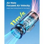 Quạt Mini Cổng Type-C Tốc Độ Cao AECOOLY Air Mate (17000RPM, 4-Speed Level Adjustment) - Ảnh 4