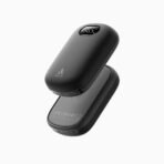 Máy Sưởi Cầm Tay Từ Tính Mini AECOOLY Glow 01 (15W Max Heating Power, 140°F, Digital Display, Digital Display, ±0.5°C Adjustment, Flashlight, 20000mAh, Heating Area 13.5in², IP65)