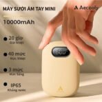 Máy Sưởi Cầm Tay Từ Tính Mini AECOOLY Glow 01 (15W Max Heating Power, 140°F, Digital Display, Digital Display, ±0.5°C Adjustment, Flashlight, 20000mAh, Heating Area 13.5in², IP65) - Ảnh 2