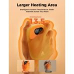 Máy Sưởi Cầm Tay Từ Tính Mini AECOOLY Glow 01 (15W Max Heating Power, 140°F, Digital Display, Digital Display, ±0.5°C Adjustment, Flashlight, 20000mAh, Heating Area 13.5in², IP65) - Ảnh 3