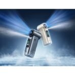 Quạt Cầm Tay Phun Sương Tốc Độ Cao AECOOLY Cool Air Ultra (75000RPM, 7000mAh, Up to 6.5H, Digital Display) - Ảnh 4